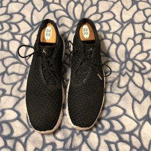 Black jordan shoes size 11.5 men’s